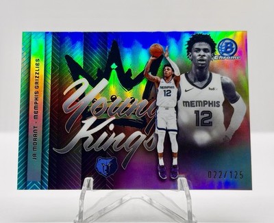 JA MORANT 2025-26 Bowman Chrome Young Kings Aqua Refractor /125 Grizzlies