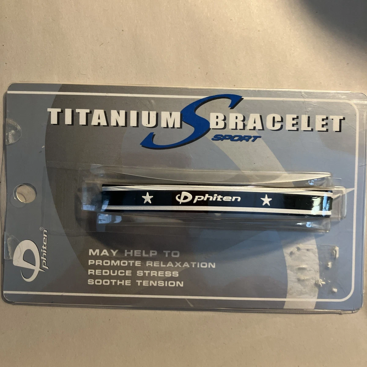 Bracelet Phiten Titanium - Minnesota Twins - Taille M - Neuf Avec étiquettes