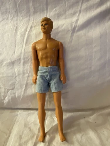 Vintage Ken Barbie Doll 1968 Body Mattel Replacement Doll Toy (A161)