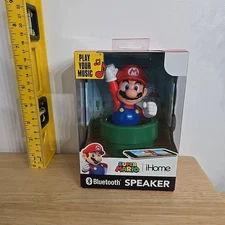 Official Nintendo Super Mario Brothers iHome Bluetooth Speaker NIB