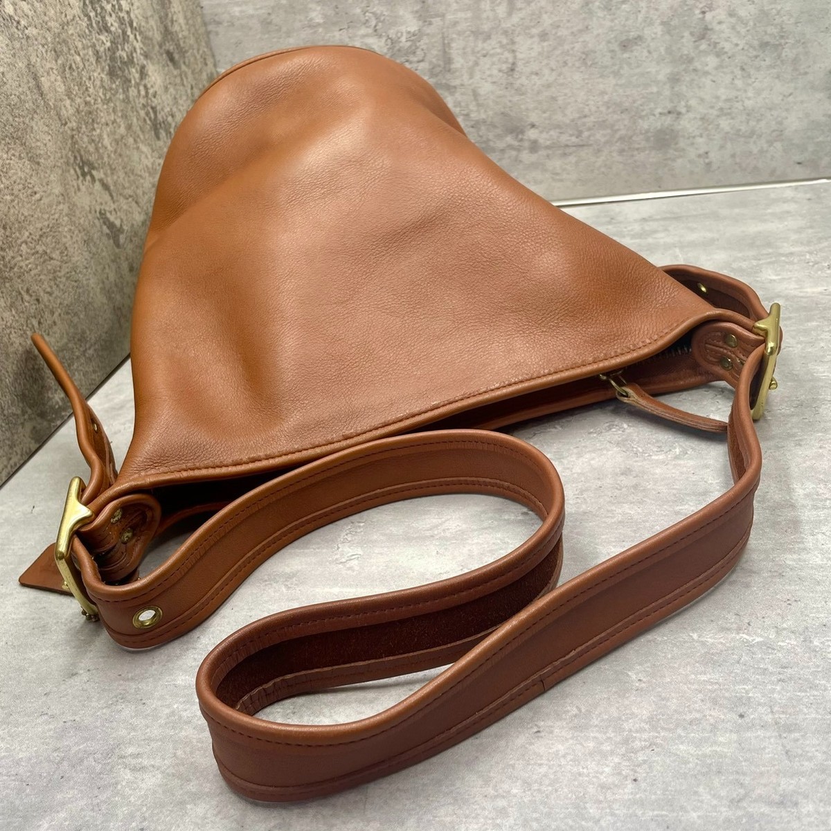 COACH 9953 Vintage Helen's Legacy Bucket Duffel Bag Brown Camel | eBay