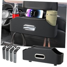 Back Seat Cup Holder for Car Multifunctional Seat Back Organizer with Drink