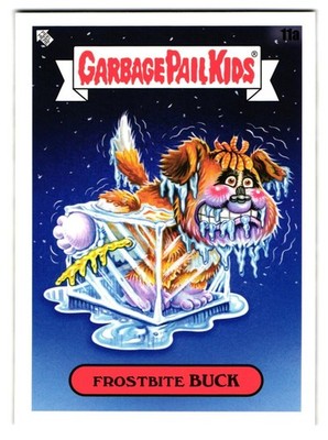 Frostbite Buck Garbage Pail Kids Call Of The Wild Book Worms 2022