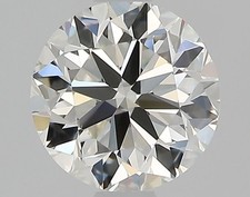 Certificate GIA 1 Carat Round Natural Mined Diamond Loose I color VVS2 clarity 3520.00 per carat