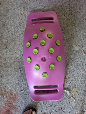 Fat Brain Toys Kids Toys Teeter Popper Pink Green Balance Board