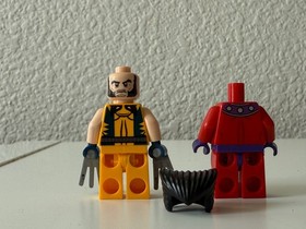 LEGO Marvel Wolverine's Chopper Showdown 6866 Wolverine and Magneto's torso&legs