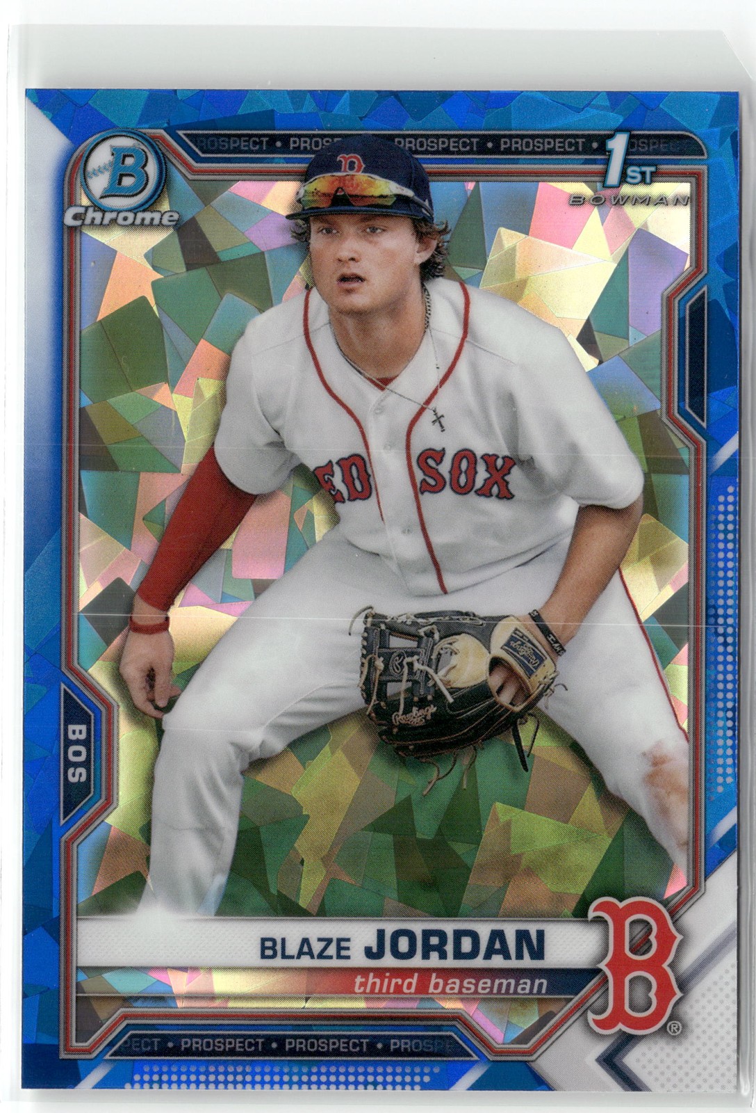 2021 Bowman Chrome BLAZE JORDAN #BCP-71 NM