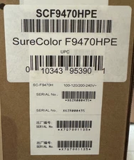 EPSON SURECOLOR F9470H DYE SUBLIMATION PRINTER 64 INCH PRODUCTION ✅ 🇺🇸 SEALED!