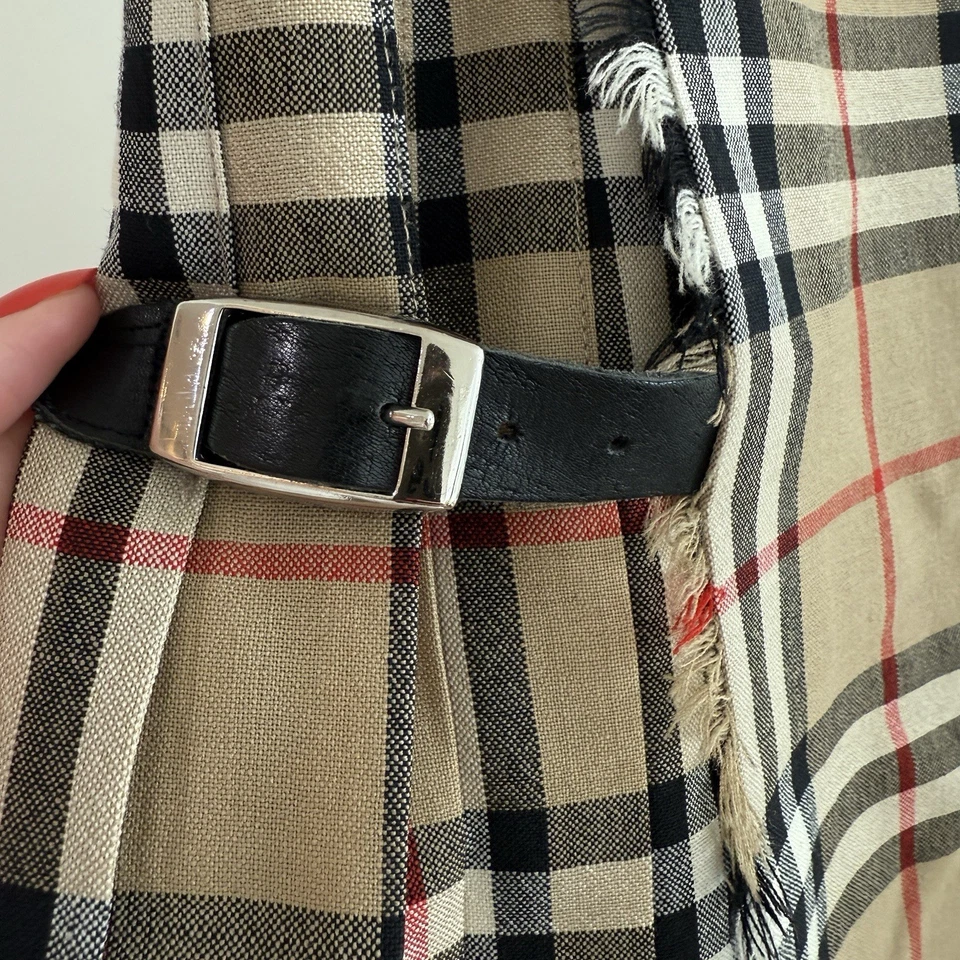 Minifalda Burberry London Check talla XS-S Foto 4 de 4