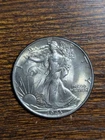 1943 Walking Liberty Silver Half Dollar AU Ships Free