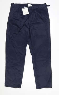 Stanley Herren Navy Workwear Hose Gr. 36 Regular Fit Polyester Baumwolle