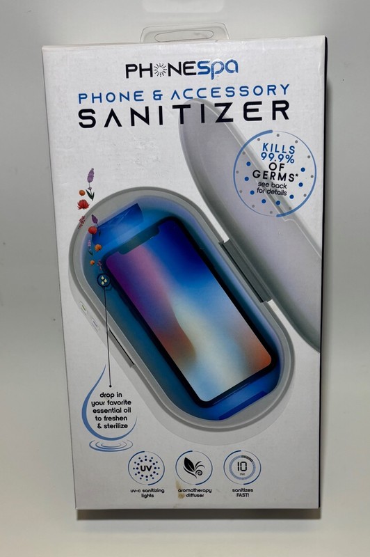 UV Phone & Accessory Sanitizer - NEW IN BOX - PhoneSpa
