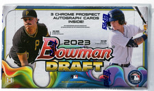 2023 BOWMAN DRAFT BASEBALL JUMBO HOBBY BOX PAUL SKENES/MAX CLARK FREE SHIPPING