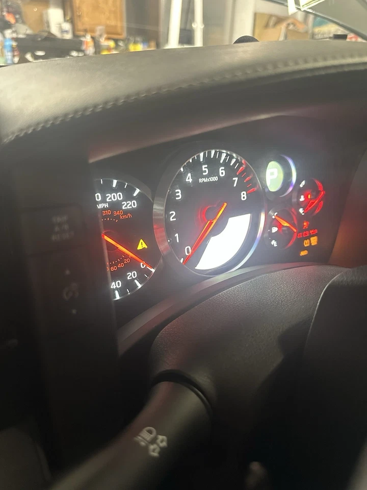2009 “LED Upgraded” NISSAN GT-R R35 GTR 3.8L INSTRUMENT GAUGE CLUSTER 32K MILES - image 2 of 3