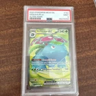2023 Pokémon, English Venusaur Ex, Ultra Rare 182/165 PSA 9