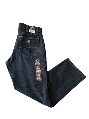 34x28 Bulwark FR Straight Fit Jeans with Stretch Flame-resistant Denim Men's - product listing photo