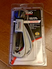 RIDGID 31632 No. 151 1/4"-1-7/8" (6mm-42mm) Quick-Acting Tubing Cutters USA Made