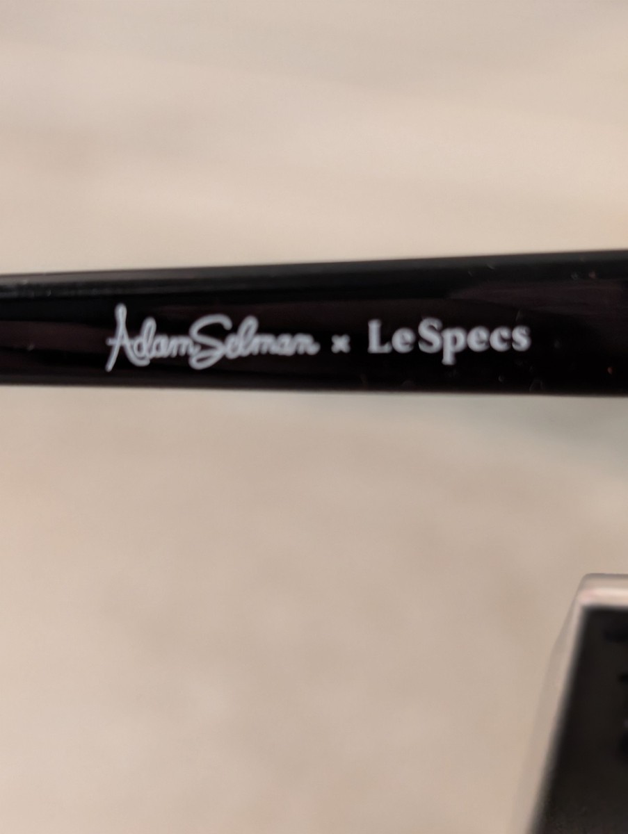 〓ADAM SELMAN X LE SPECS〓 LAST LOLITA 黒 Adam Selman x Le Specs The Last Lolita Sunglasses - Black