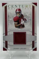 Jerry Jeudy 2024 Panini National Treasures Century Materials Holo Silver /25!