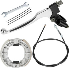 Kit de palanca de freno de mini bicicleta zapatas de cable de freno de tambor repuesto para Coleman CT200U