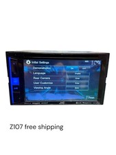 JVC KW-V25BT 2 DIN Car Radio Dvd Bluetooth please read