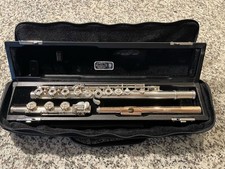 Wm. S. Haynes Handmade Custom Silver Flute w/ 9k Fusion Headjoint P Cut 