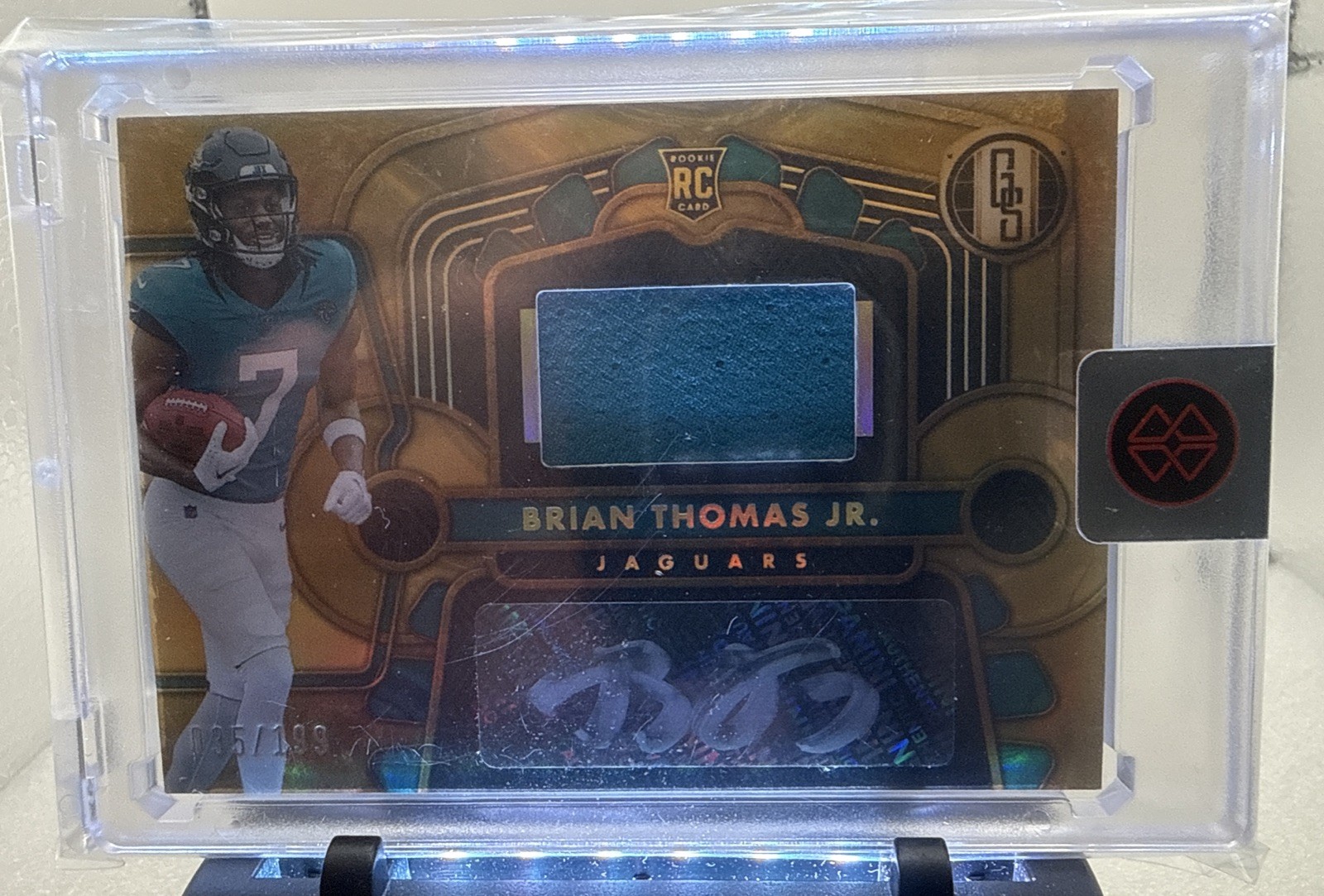 2024 Panini Gold Standard #203 Brian Thomas Jr. Rookie (RC) Patch Auto RPA /199