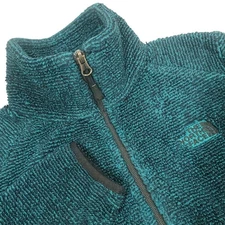 The North Face Osito 2 Fleece Jacket Womens Small Teal Fleece Full Zip Cozy Warm