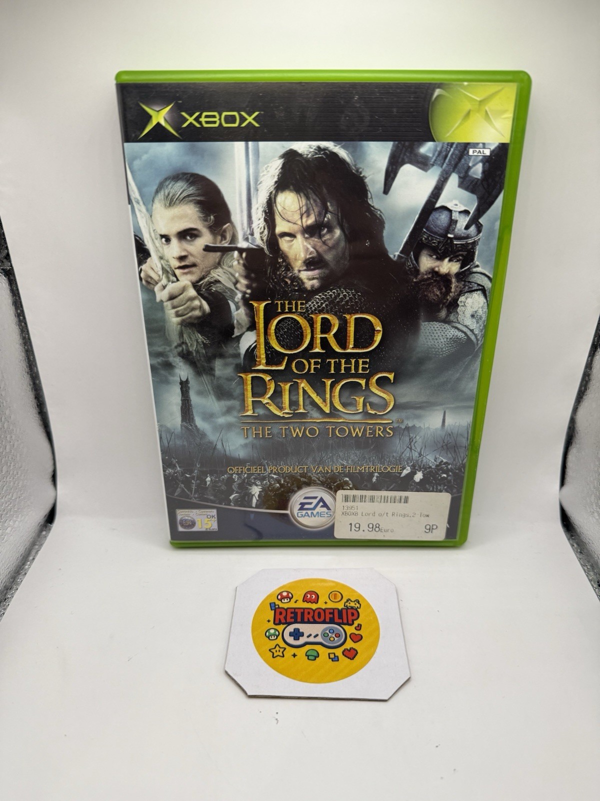 The Lord Of The Rings The Two Towers LOTR Xbox OG Game - PAL NL Cib Complete