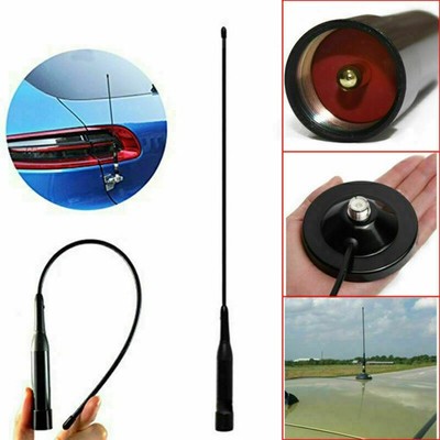 Dual Band NL-R2 Auto Antenna UHF VHF 144 /430MHz Radio Male Ham Magnetic Mount