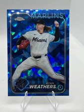 2024 Topps Chrome Update Sapphire Edition #USCS103 Ryan Weathers A46