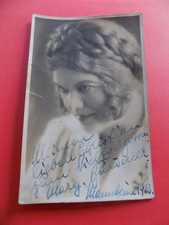 ORIGINAL AUTOGRAMM 1933 AUTOGRAPH MARGARETE BÄUMER SOPRANISTIN MANNHEIM