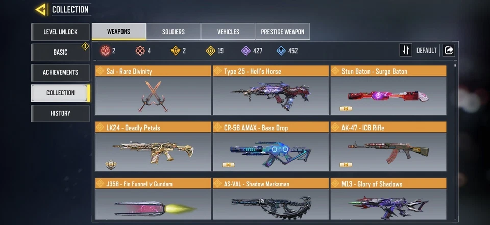 CODM Call of Duty Mobile Acc: 3 max mythic/5 mythic/23 legendary/rare/220 bp - Image 3 of 4