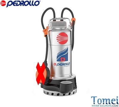 Tauchpumpe Entwässerungspumpe für sauberes Wasser PEDROLLO D 20-N 5M 1Hp 400V