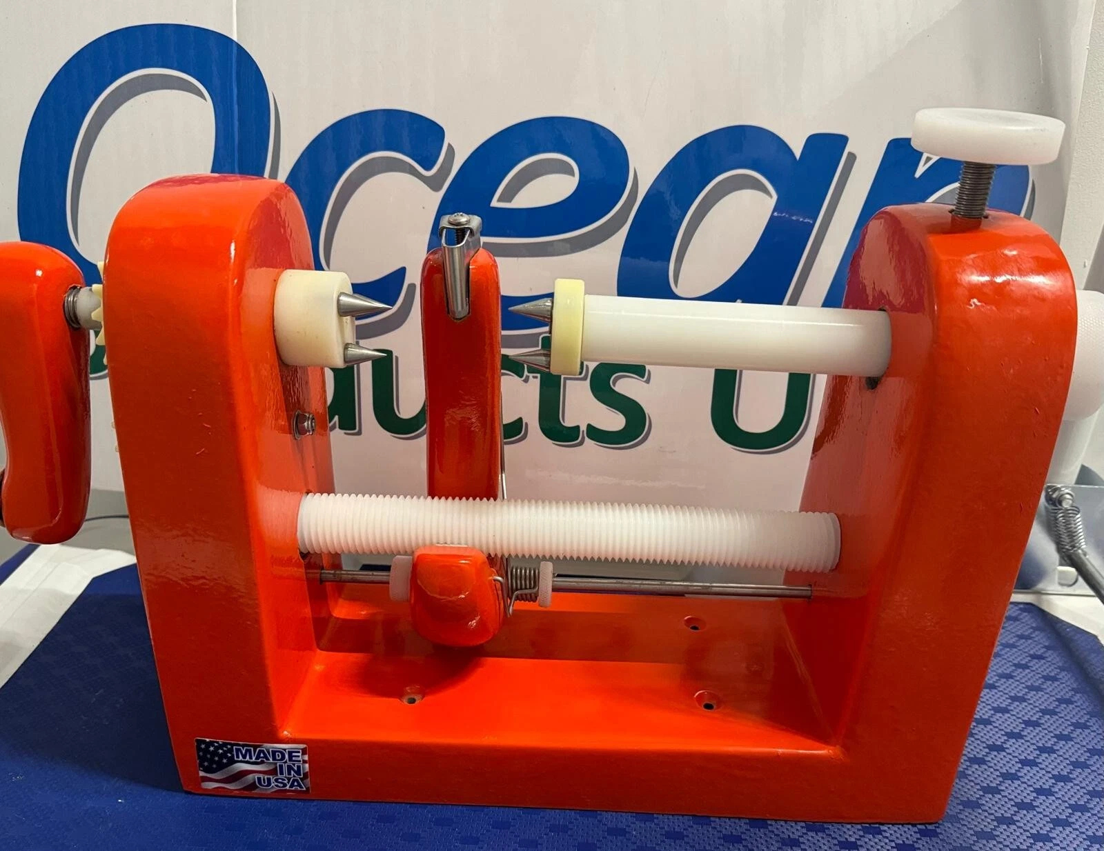 MANGO PEELER MACHINE. (Stainless Steel Bearing System) Only for green mangos.