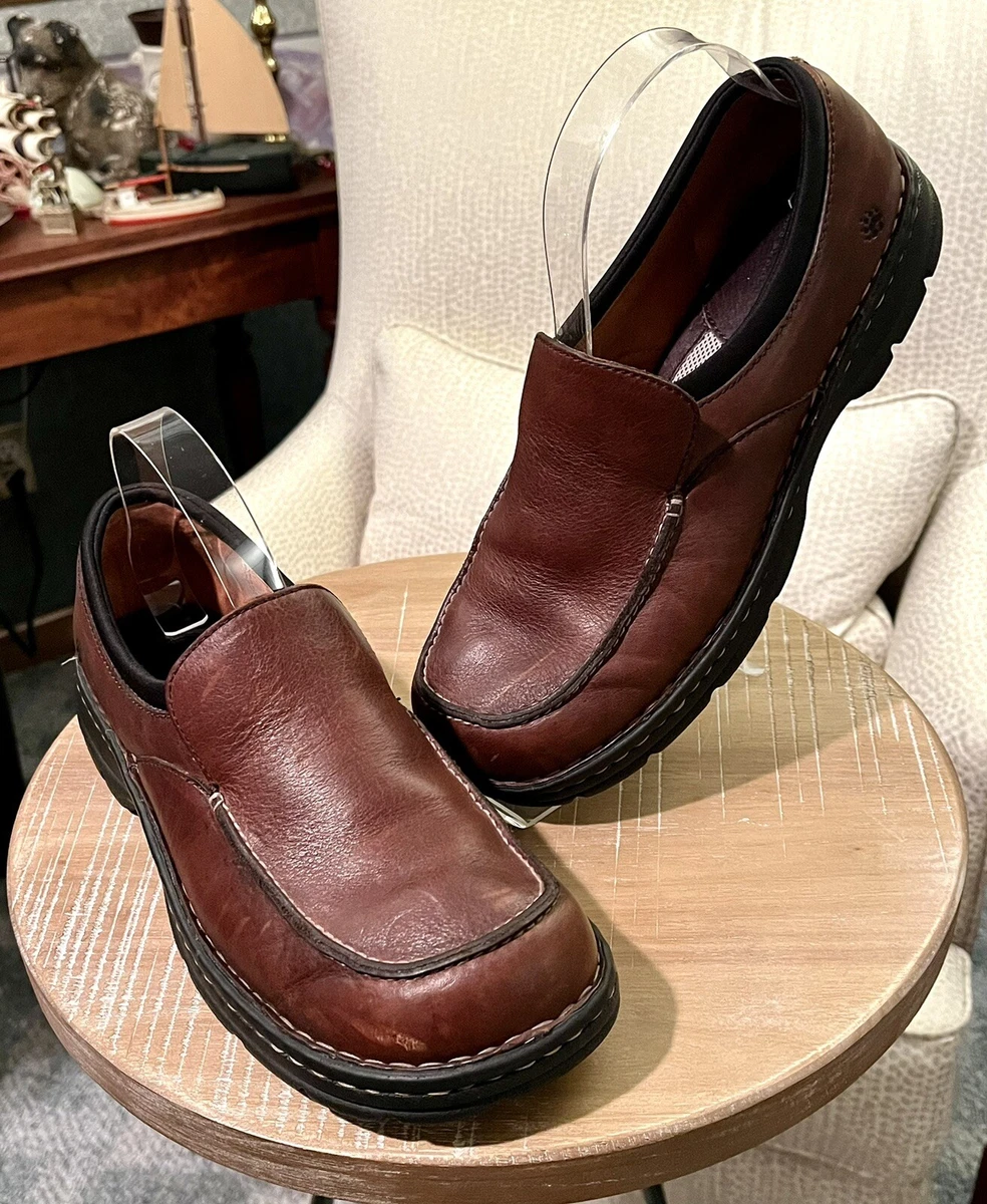 WOLVERINE Women s Size 10M DANA Mock Toe Slip On BRIAR Shoes WO6242