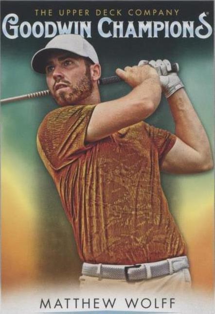 2021 Upper Deck Goodwin Champions - Matthew Wolff #31 - 1 of 1