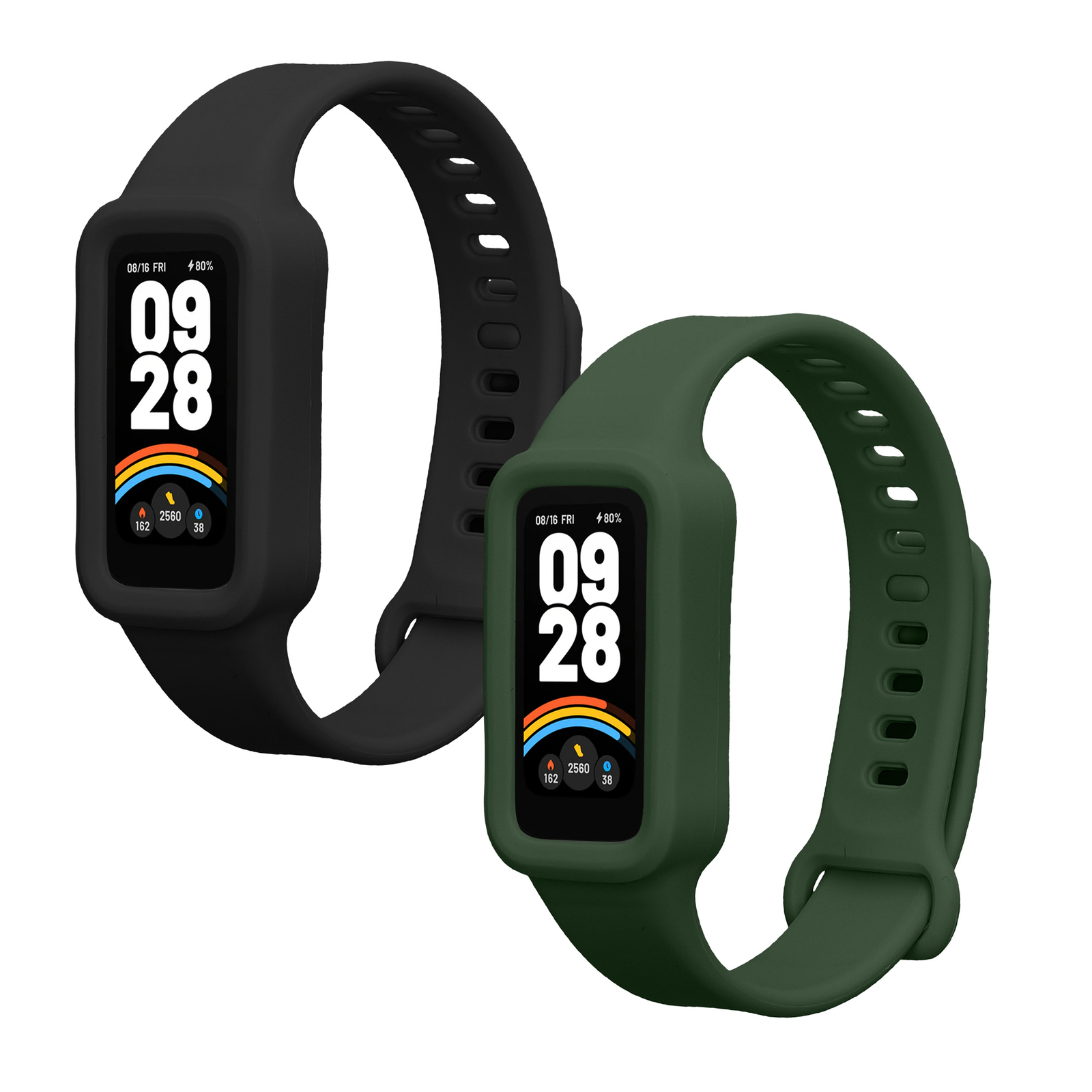 2 спортивных браслета для активного фитнеса Xiaomi Redmi Band 3 Smart Band 9 