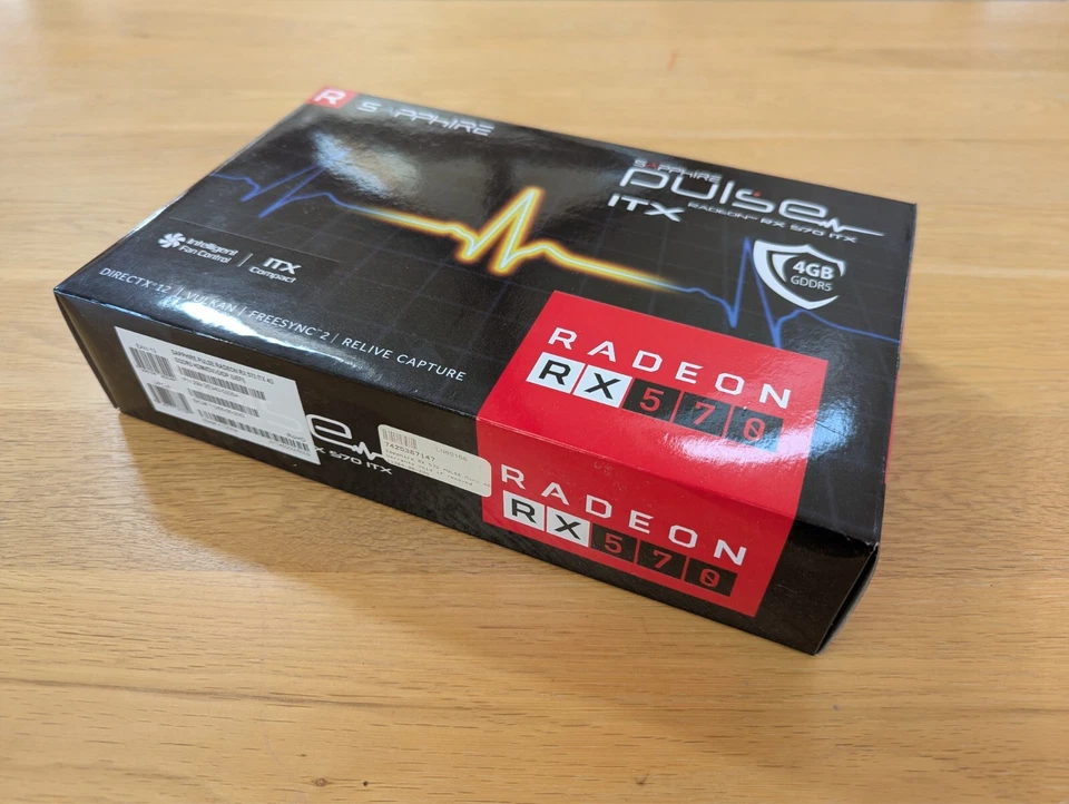 Sapphire Pulse AMD Radeon RX570 Mini ITX GPU 4GB - Brand New Boxed. - Image 4 of 4