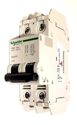 Schneider Electric 60144 Multi 9 C60 | Miniature Circuit Breaker 10A 240V 125V 
