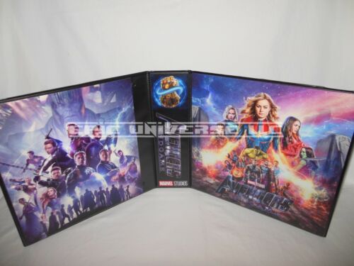 Carpeta de álbum para tarjetas coleccionables Avengers Endgame 2020 de 3 pulgadas hecha a medida - Imagen 1 de 6