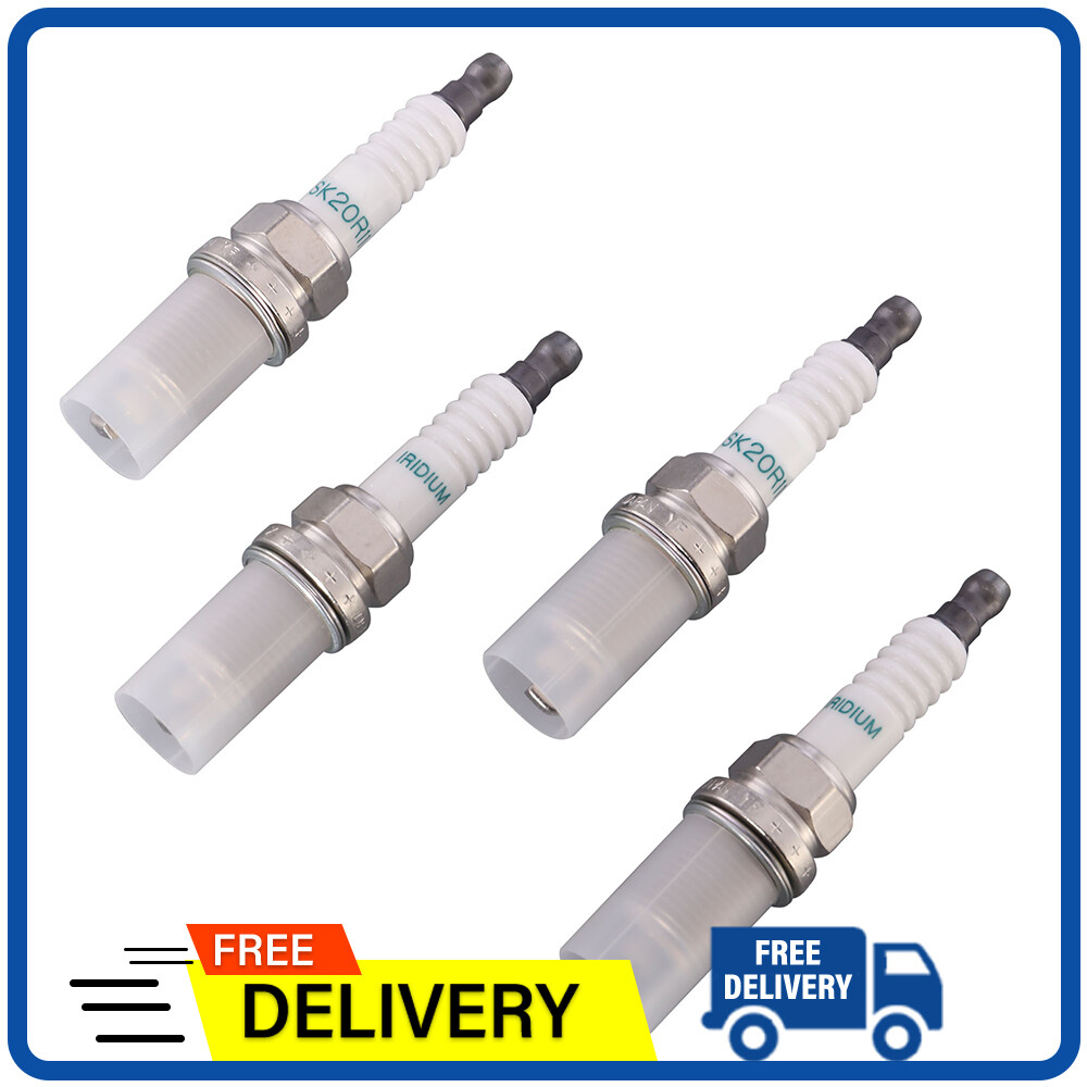 Set of 4 90919-01210 SK20R11 Spark Plugs For Toyota Solara Camry Corolla Lexus