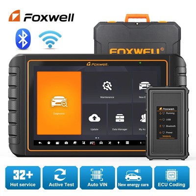 Foxwell GT75 OBD2 Scanner Bi-directional All Systems ECU Coding Diagnostic Tool