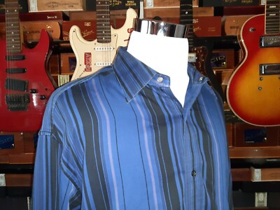 SEAN JOHN Men's Dress Shirt Size XXL French Cuff Pearl  Snap Cuff Links!  