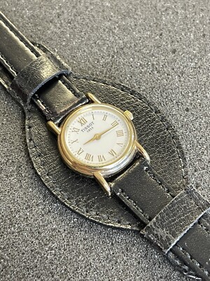 Scarce Ladies Tissot T-Gold 18K Gold Watch ................................TJ865
