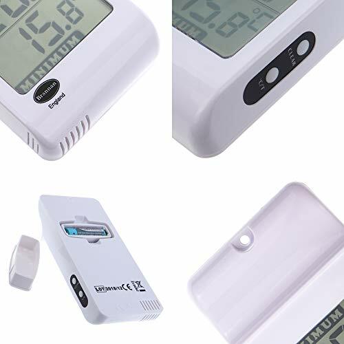 Digital Max Min Thermometer - Monitor Max And Min Temperatures With - View #2