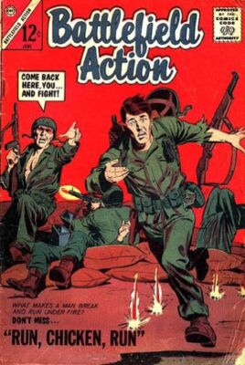 Battlefield Action (1957) #  53 (3.0-GVG) Rust 1964