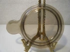Vtg Corning Vision Ware Grab It Pyrex Glass Lid Amber Brown P-150-C