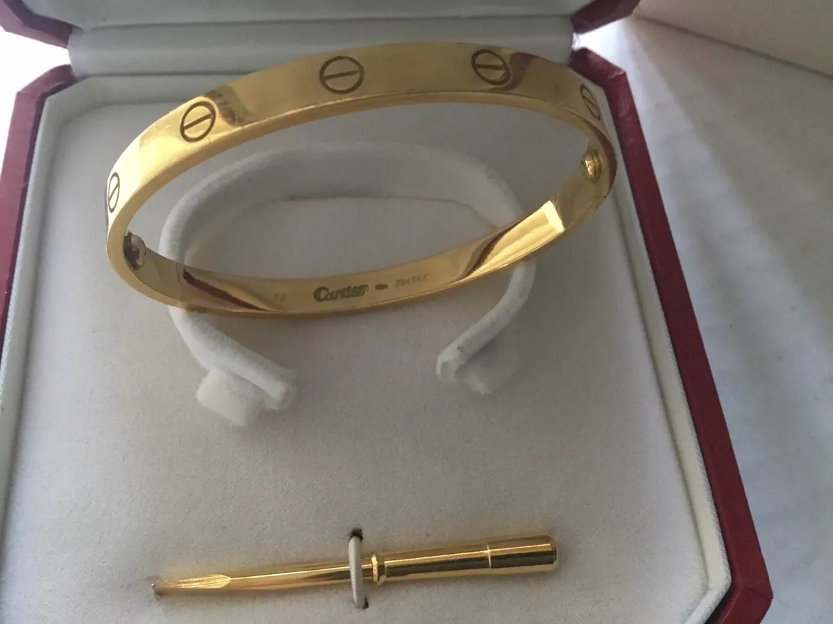 Cartier Juste Un Clou Bracelet men's size 21 | eBay