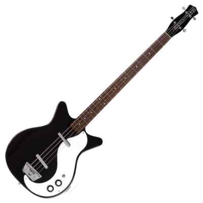 Danelectro '59 lange Bassgitarre - schwarz